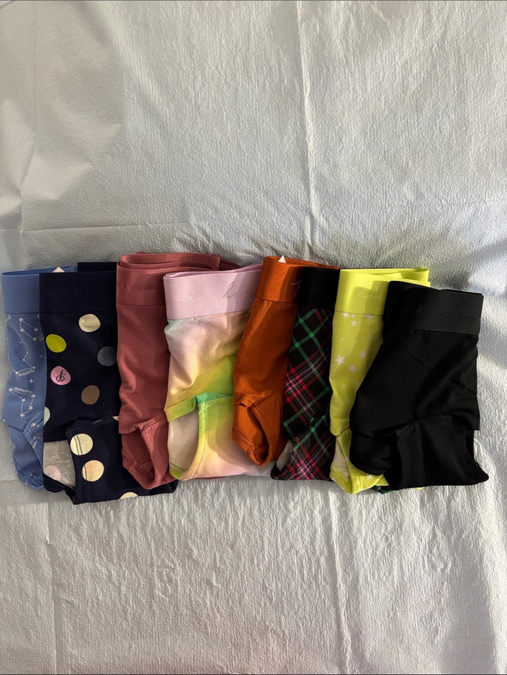 Assorted Women's shortie panties.Multi Color Set